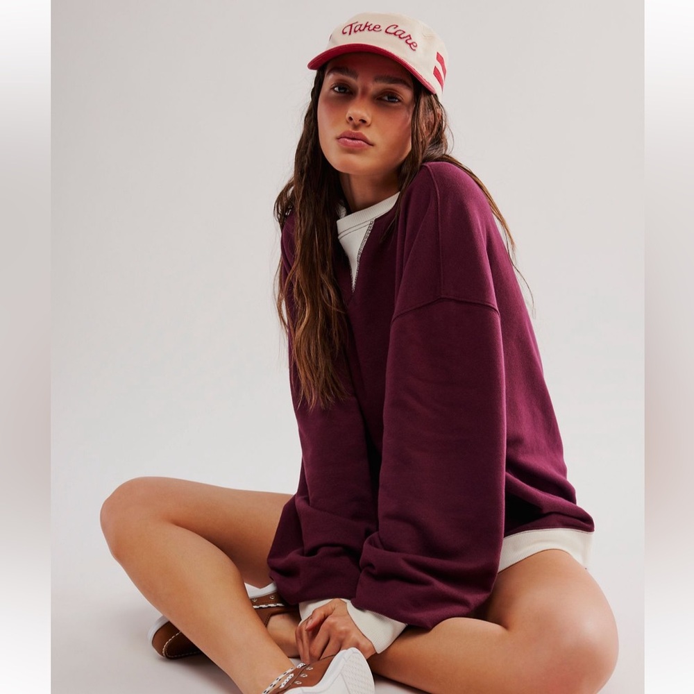 New With Tags Free People Classic Crew